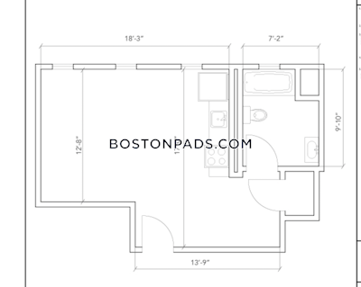 Allston 0 Bed 1 Bath BOSTON Boston - $2,050